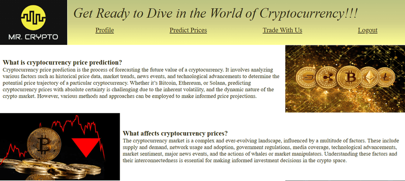 Crypto Predictor App